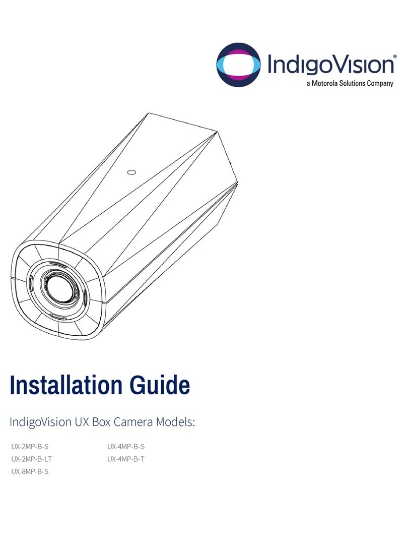 Motorola IndigoVision UX-2MP-B-S User manual