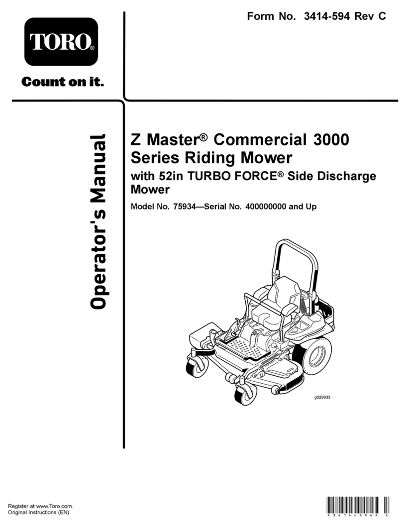 Toro 75934 User manual