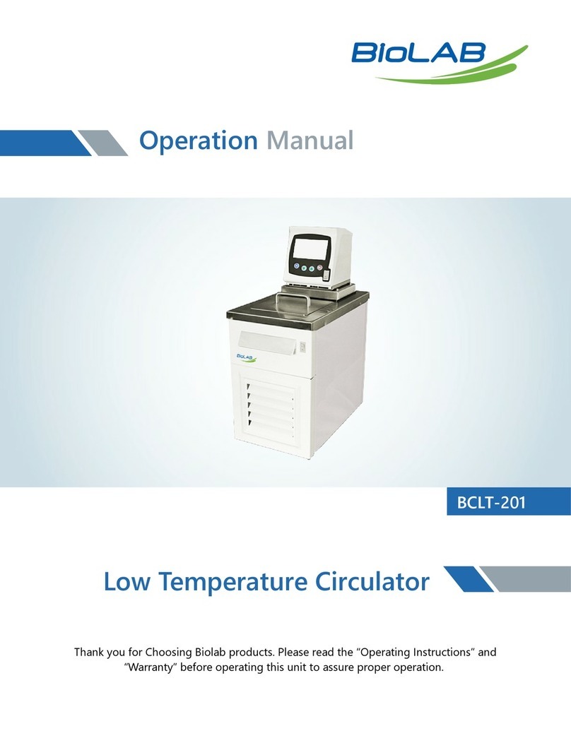 BioLAB BCLT-201 Operation manual