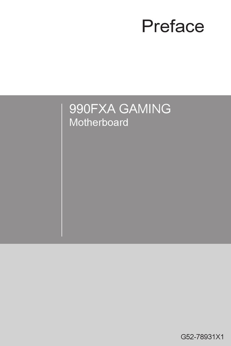 MSI 990FXA User manual