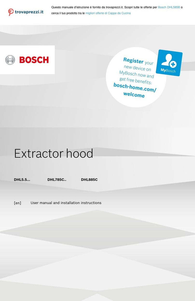 Bosch DHL585B User manual and installation instructions
