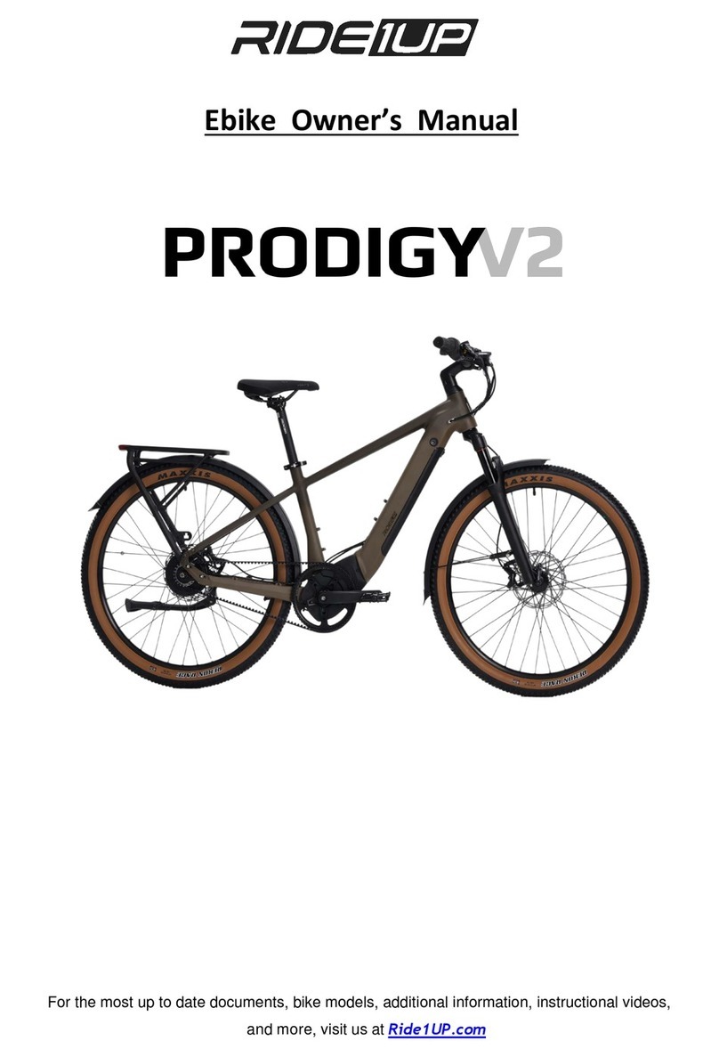 Ride1up PRODIGY V2 owner's manual