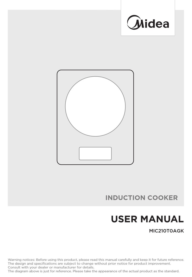 Midea MIC210T0AGK User manual