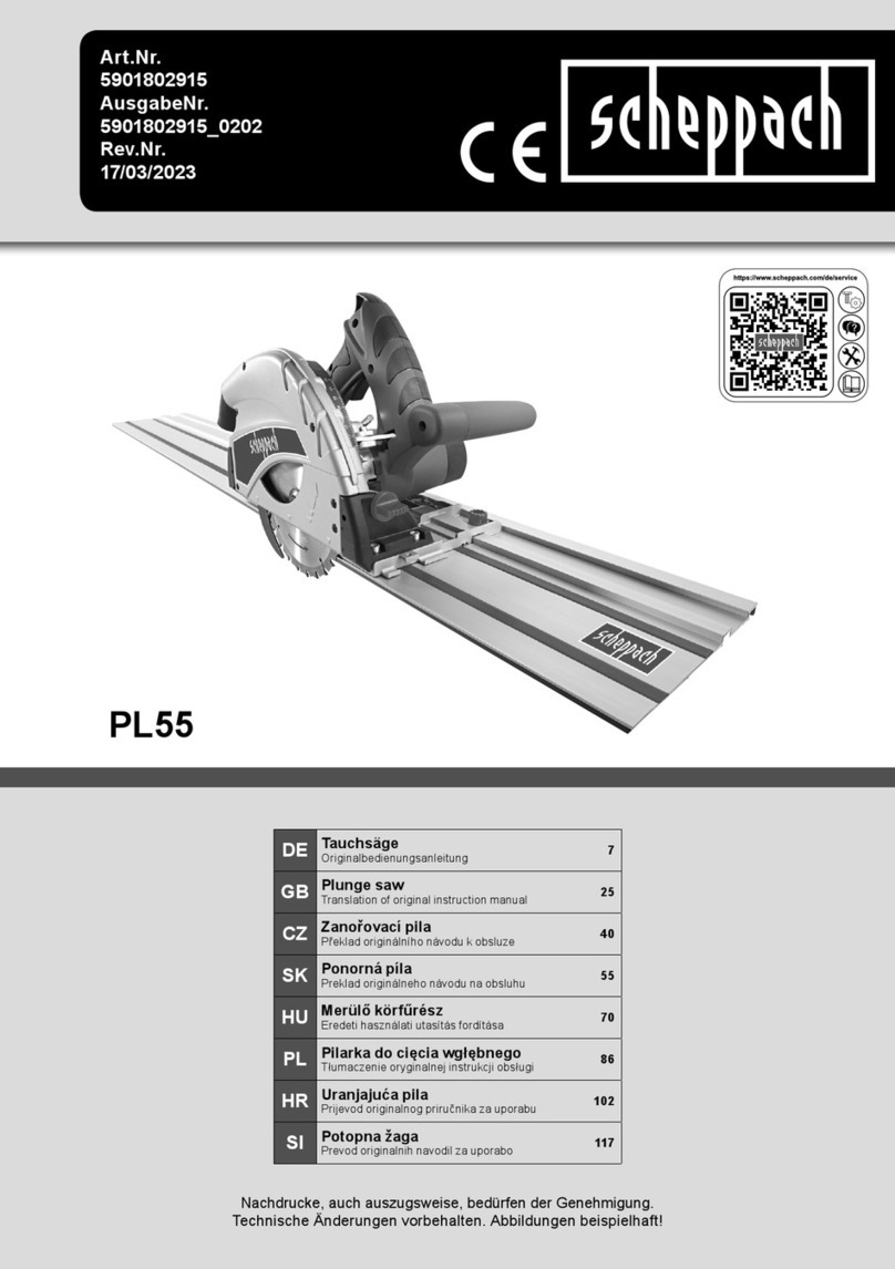 Scheppach PL55 Instructions for use