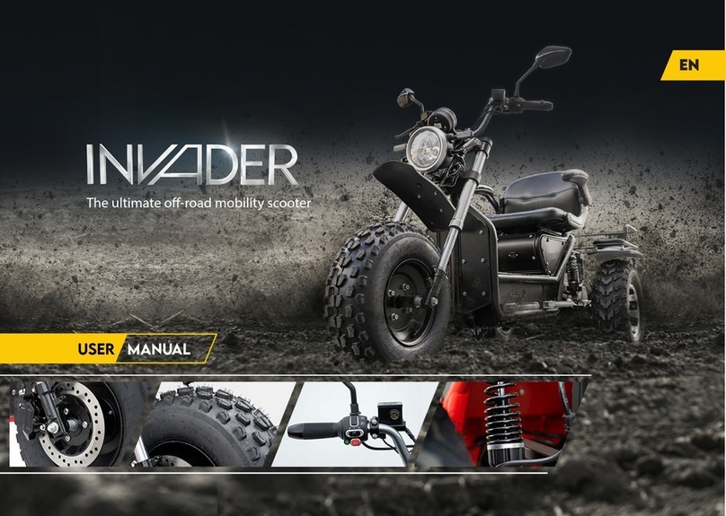 Scooterpac Invader User manual