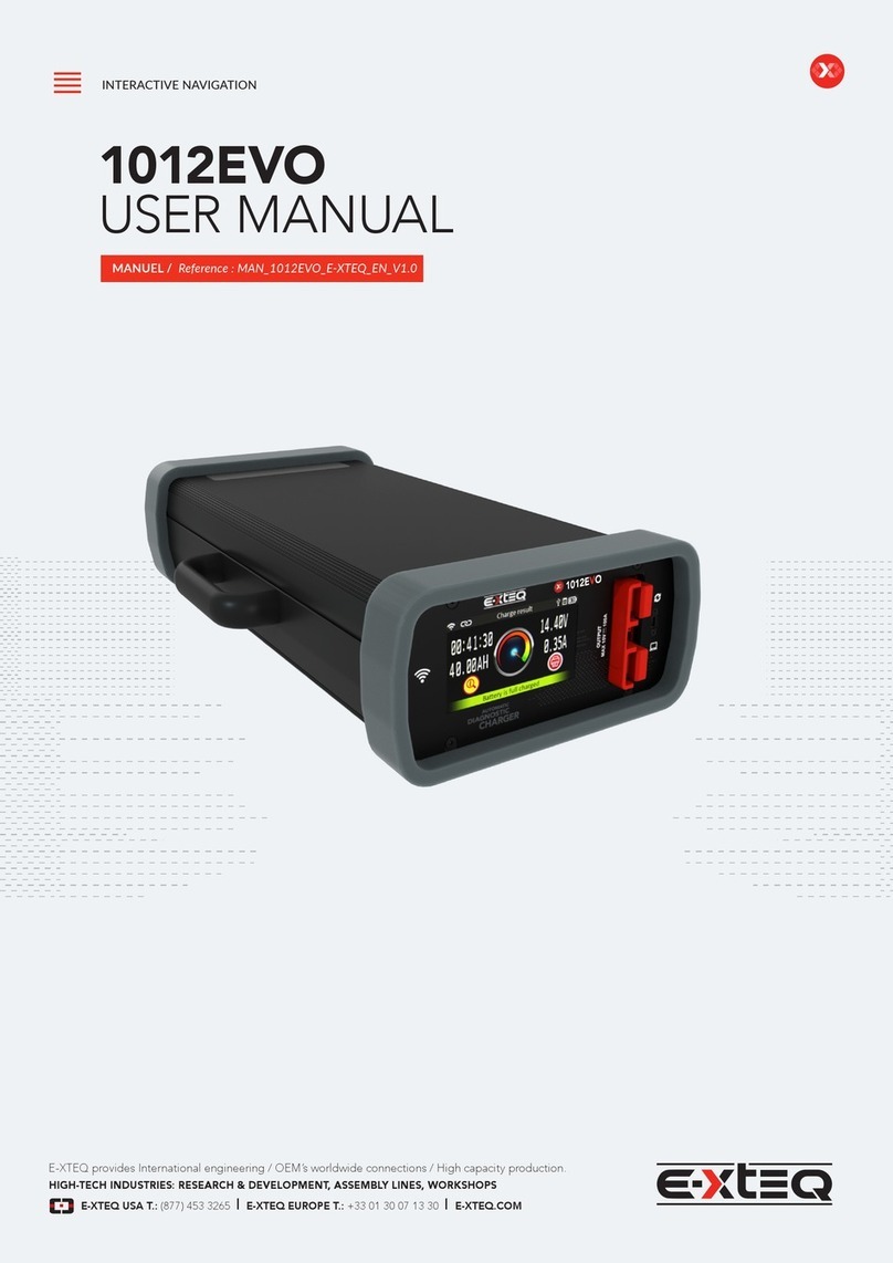 E-XTEQ 1012EVO User manual