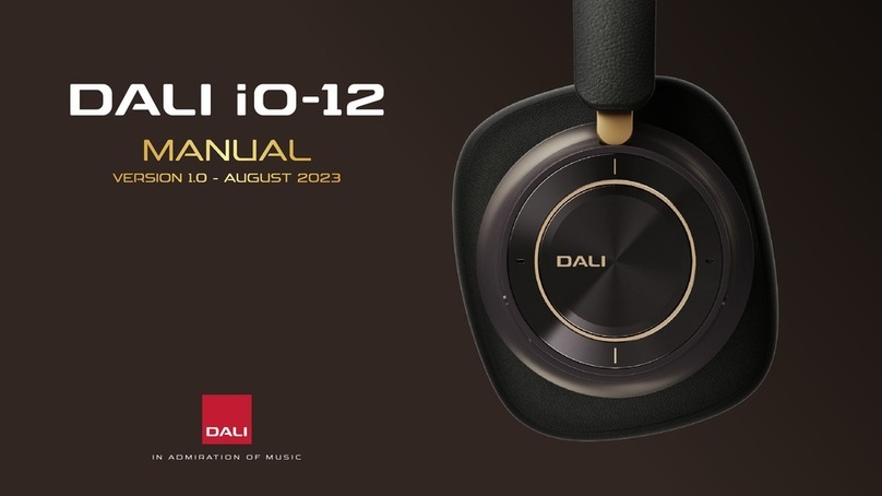 Dali io-12 User manual