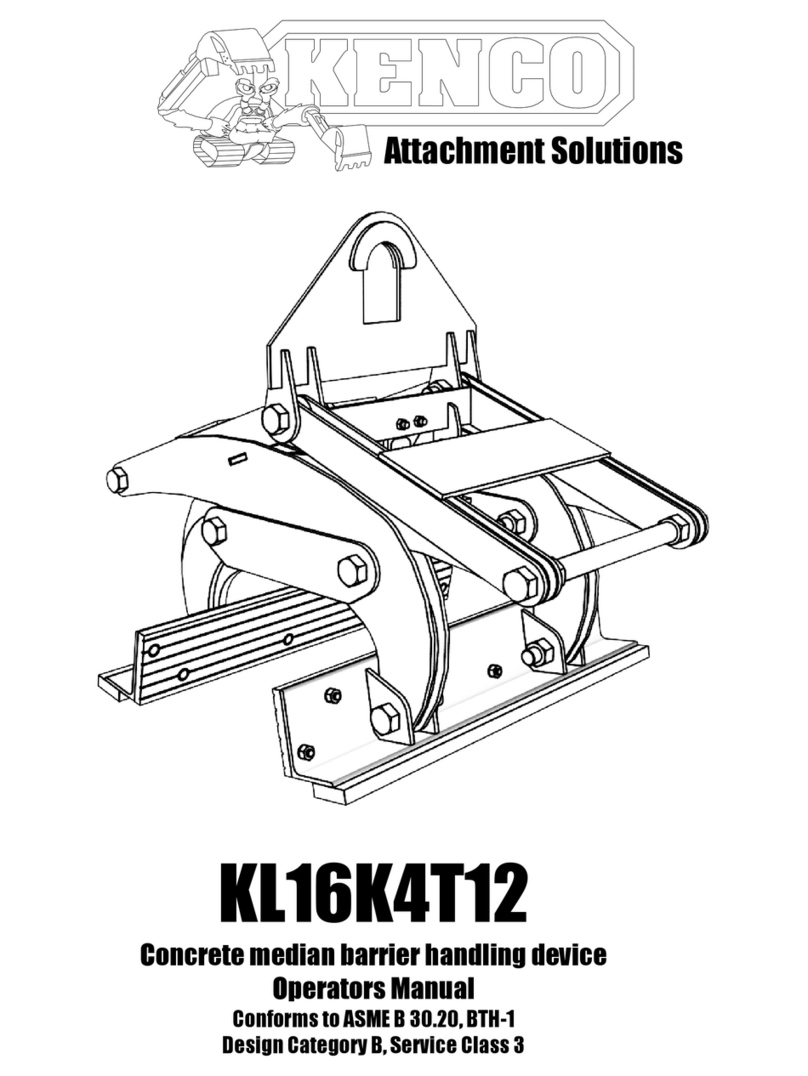 Kenco KL16K4T12 Operator's manual