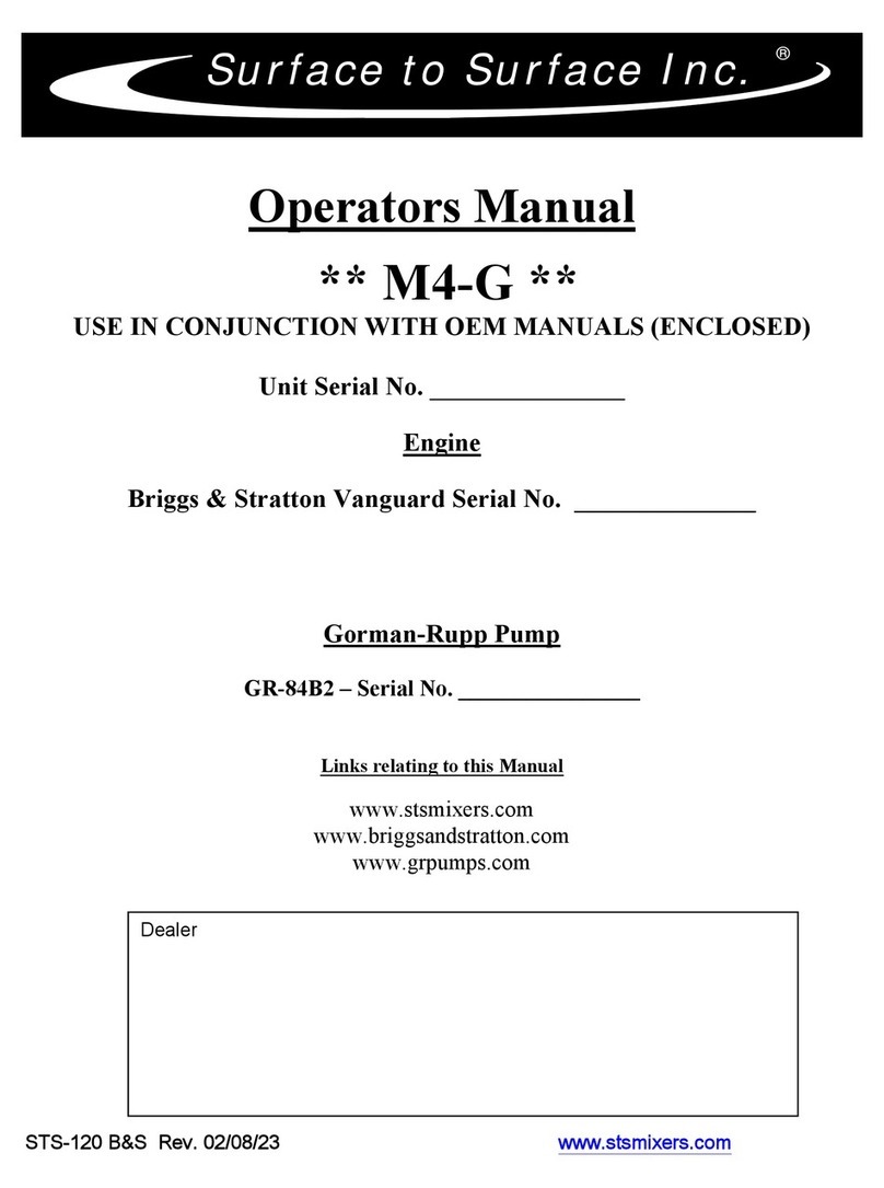STS M4-G Operator's manual