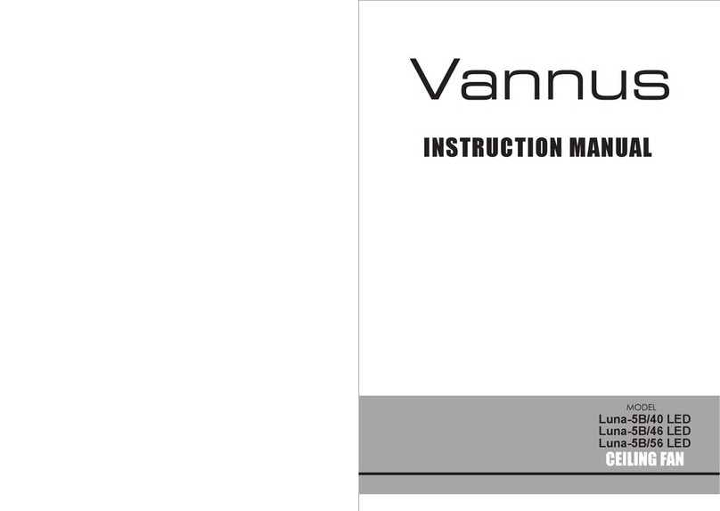 Vannus Luna-5B/40 LED User manual Vannus Luna-5B/40 LED User manual