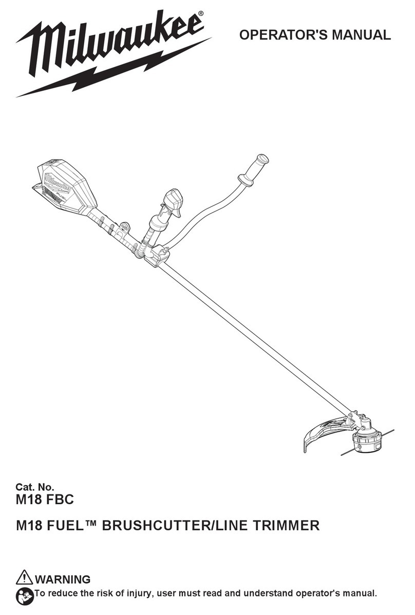 Milwaukee M18 Operator's manual