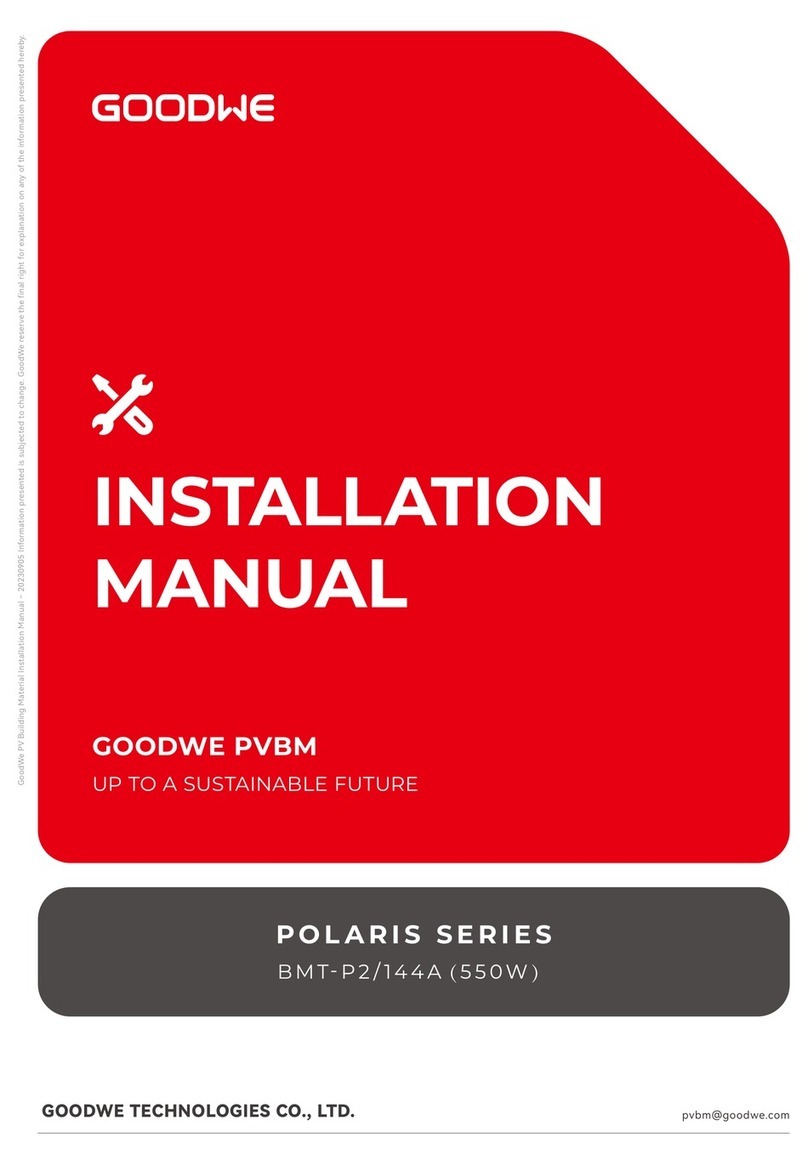 Goodwe POLARIS Series installation manual