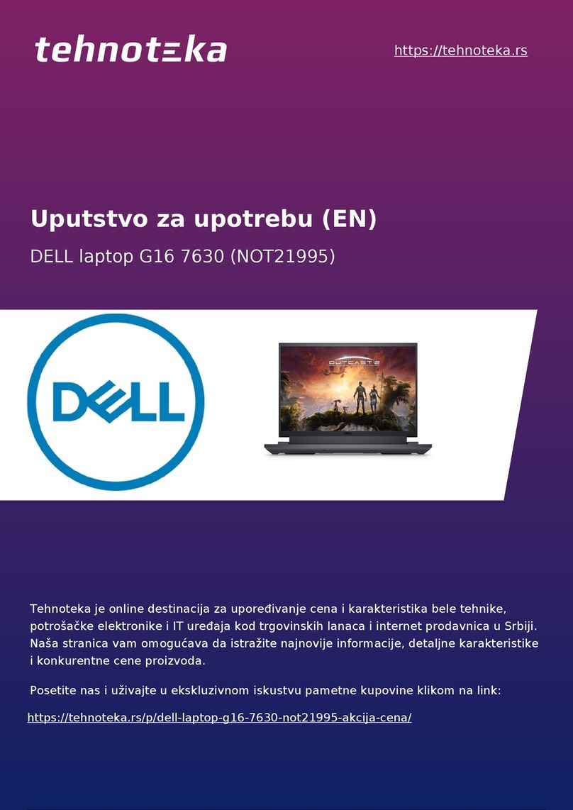 Dell NOT21995 owner's manual
