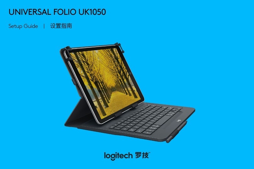 Logitech UNIVERSAL FOLIO UK1050 User manual