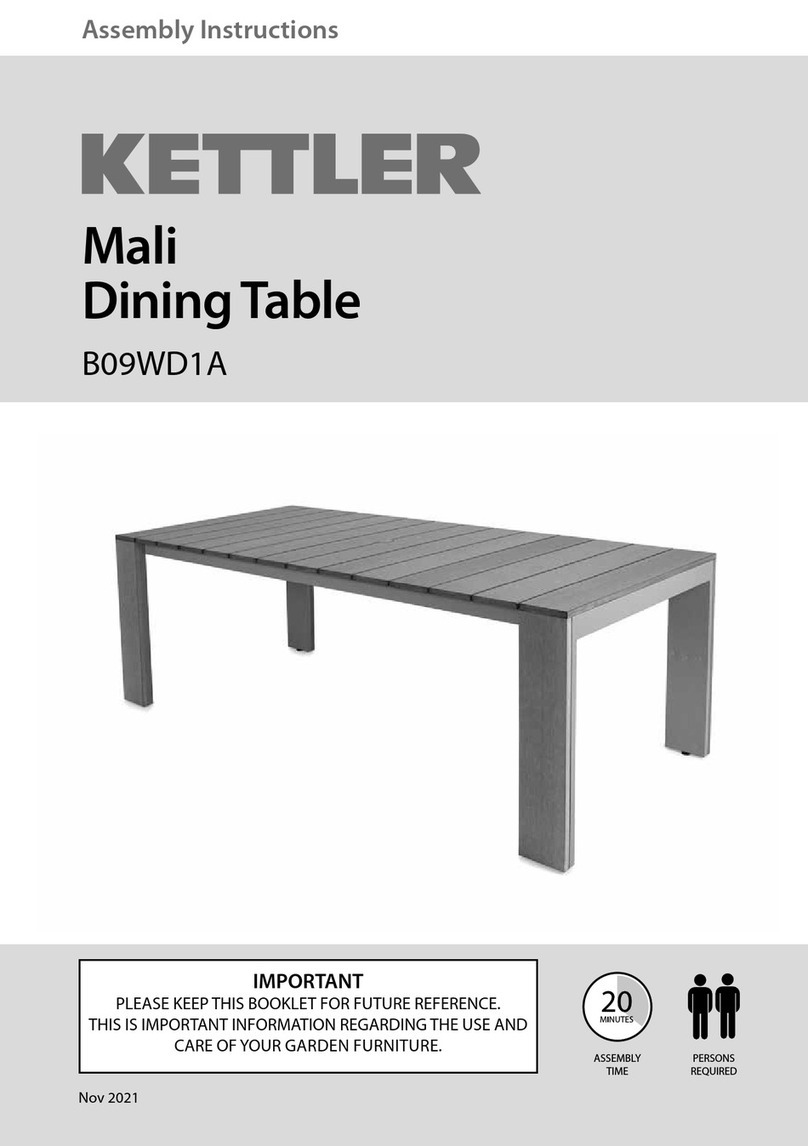 Kettler Mali B09WD1A User manual