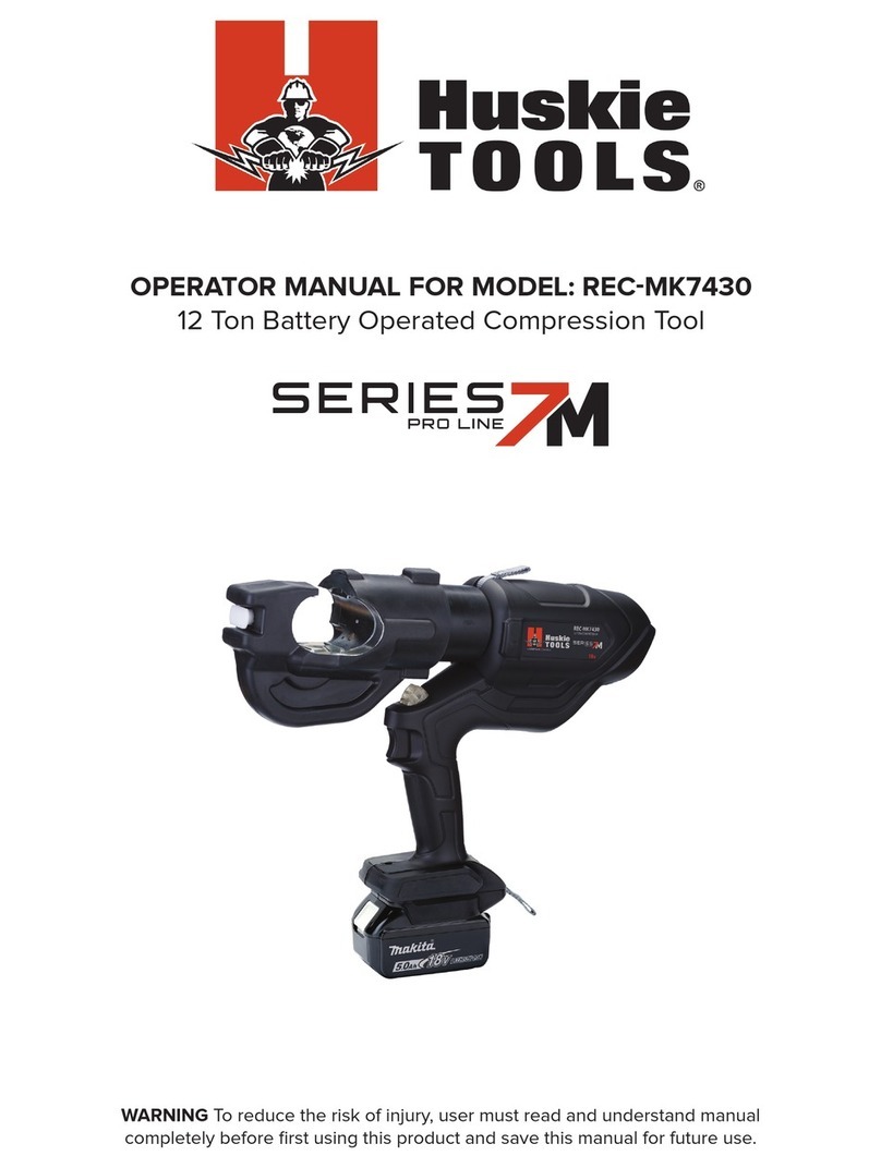 Huskie Tools PRO LINE REC-MK7430 Operator's manual