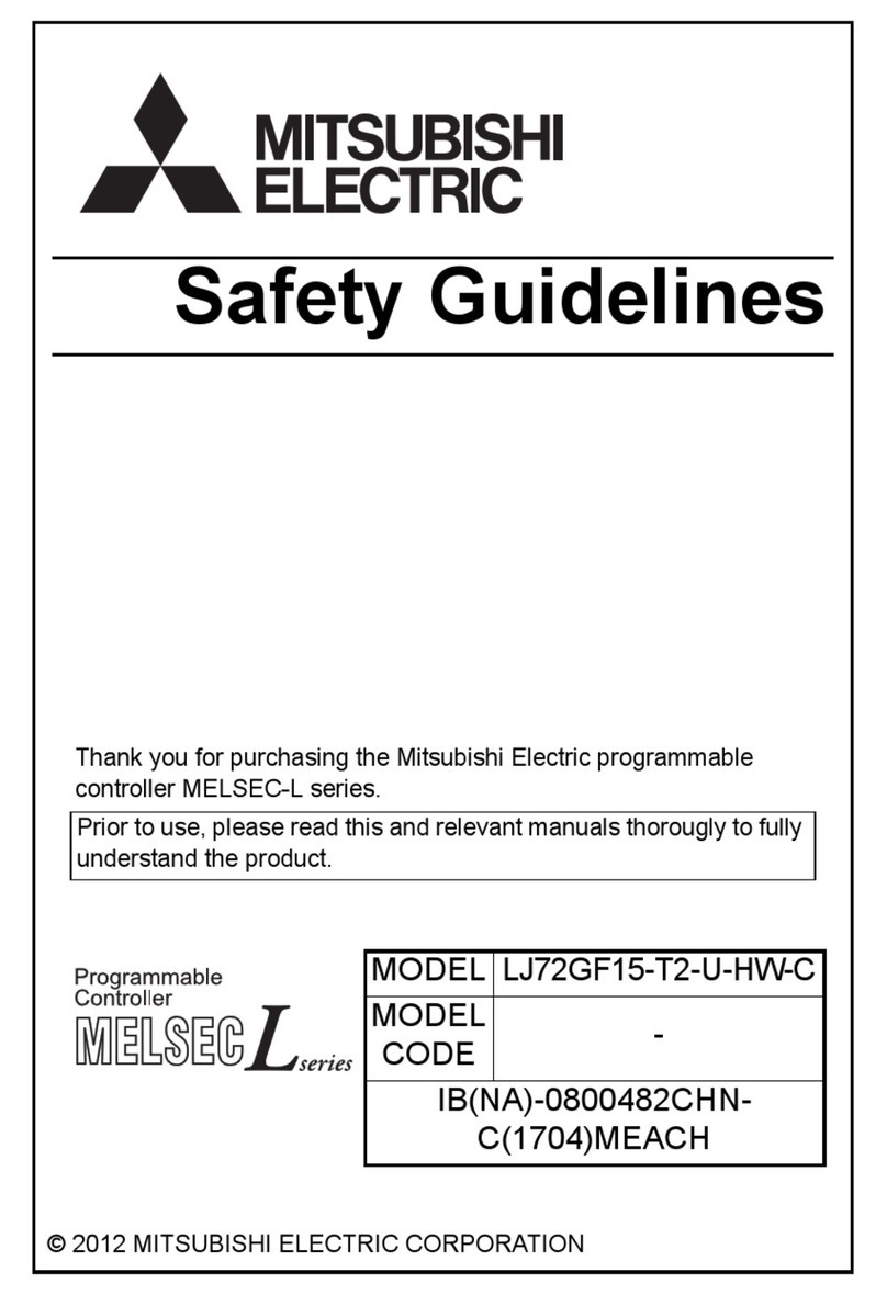 Mitsubishi Electric MELSEC-L LJ72GF15-T2-U-HW-C Safety Guidelines