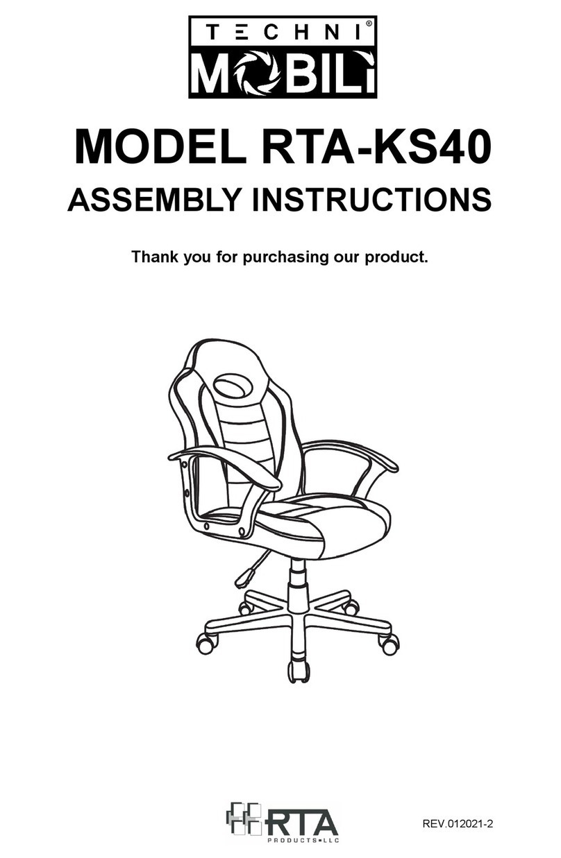 RTA Techni Mobili RTA-KS40 User manual