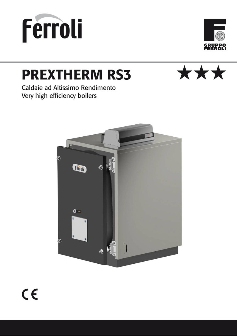 Gruppo Ferroli PREXTHERM RS3 manual