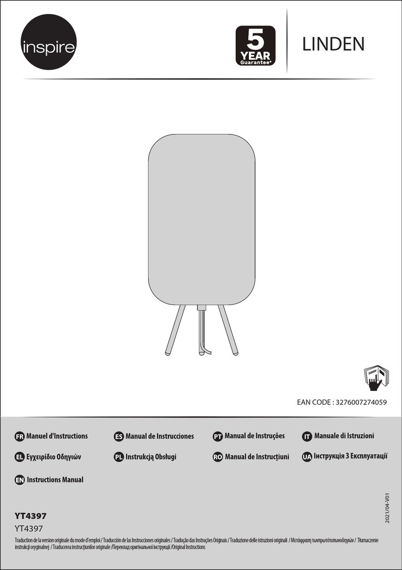 Inspire YT4397 instruction manual