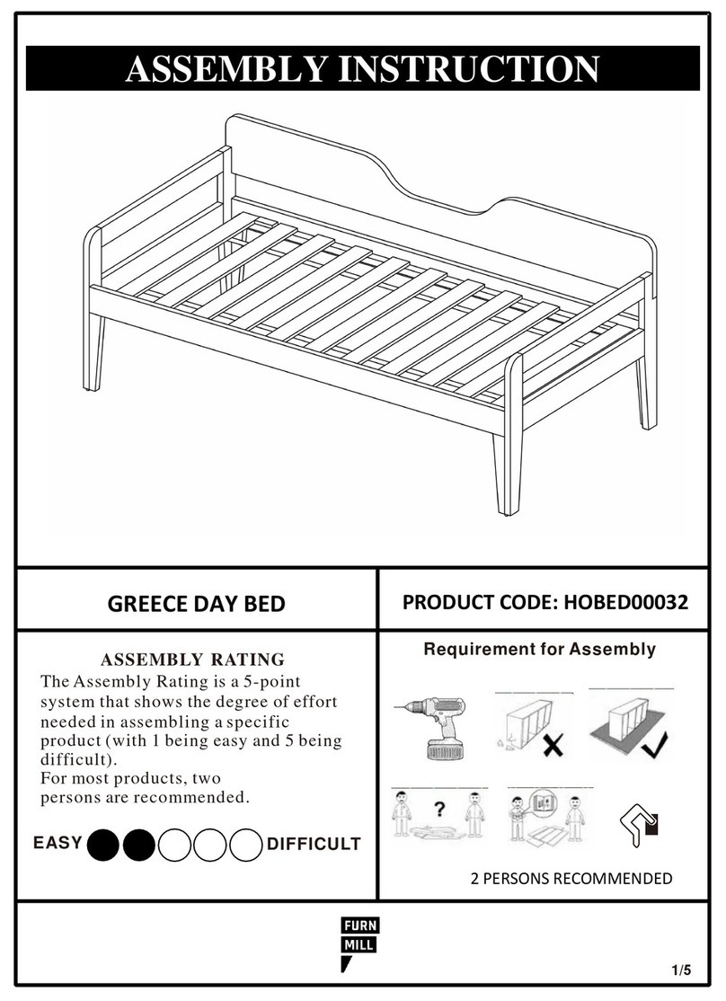 Furn Mill HOBED00032 Assembly instruction
