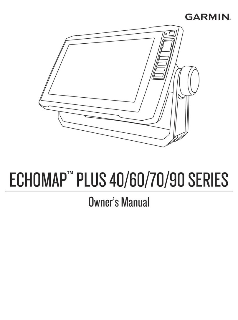 Garmin Echomap Plus 40 series User manual Garmin Echomap Plus 40 series User manual