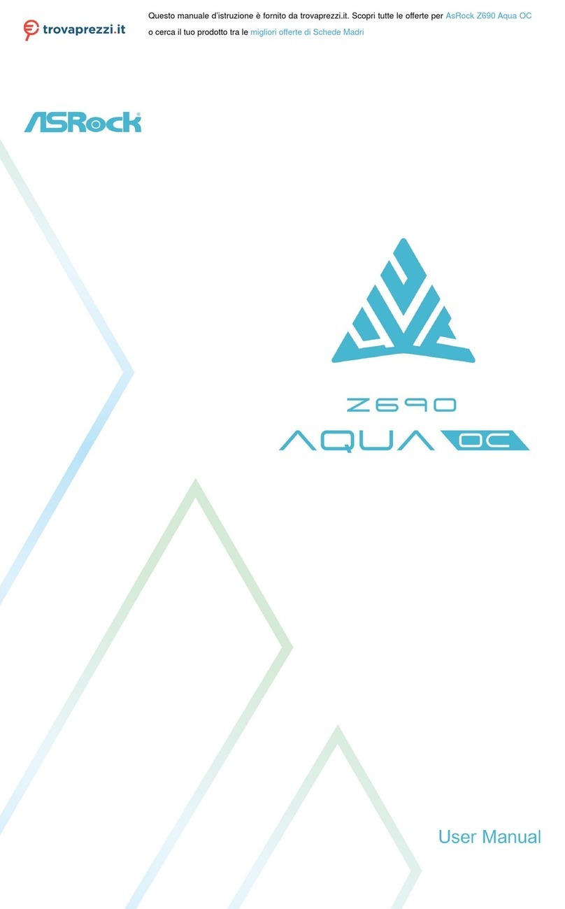 ASROCK Z690 AQUA OC User manual