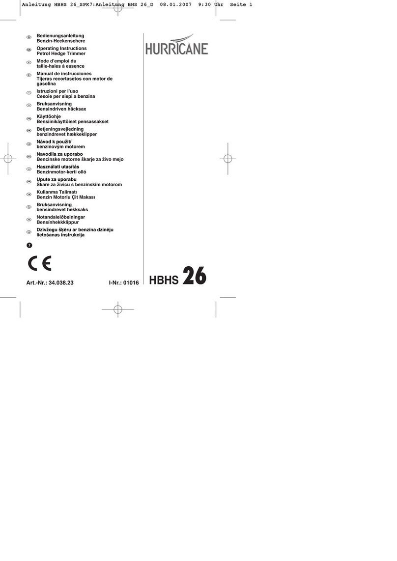 HERKULES HBHS 26 operating instructions
