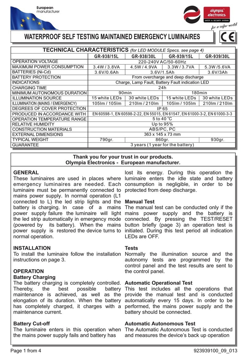 olympia electronics GR-938/30L User manual