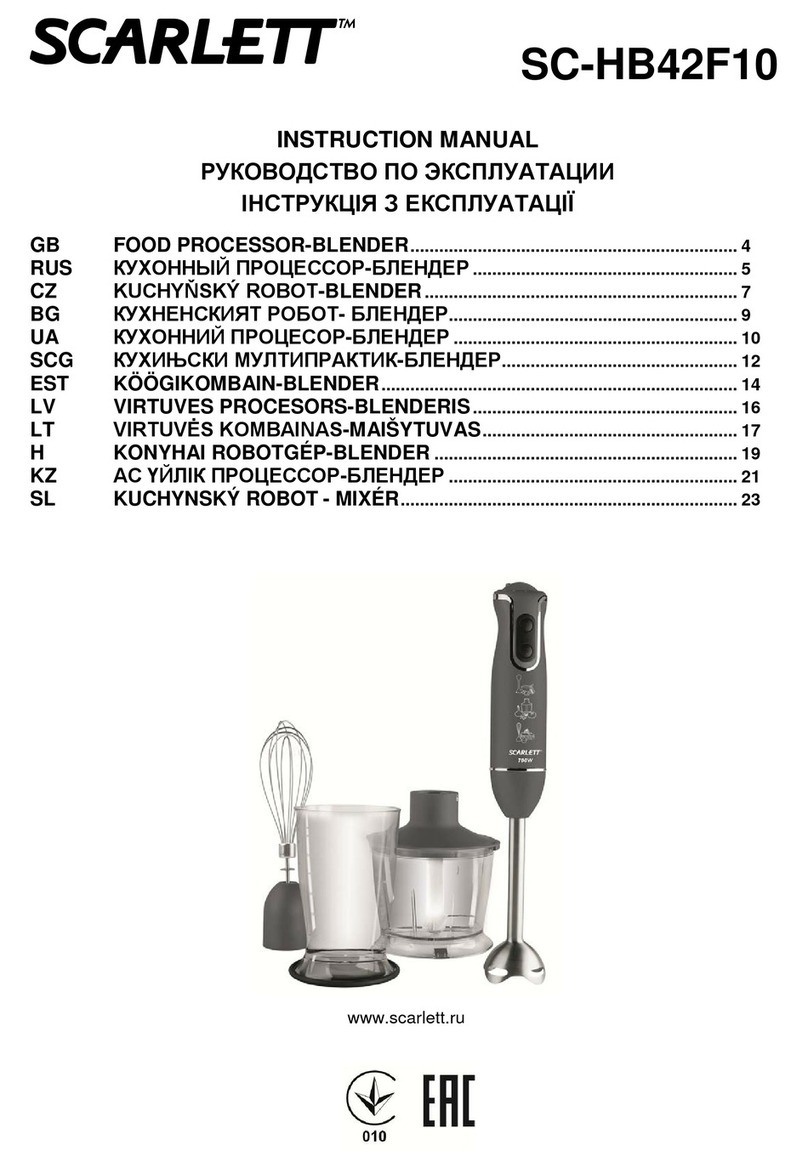 Scarlett SC-HB42F10 instruction manual