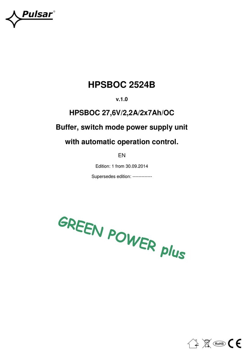 Pulsar HPSBOC 2524B User manual