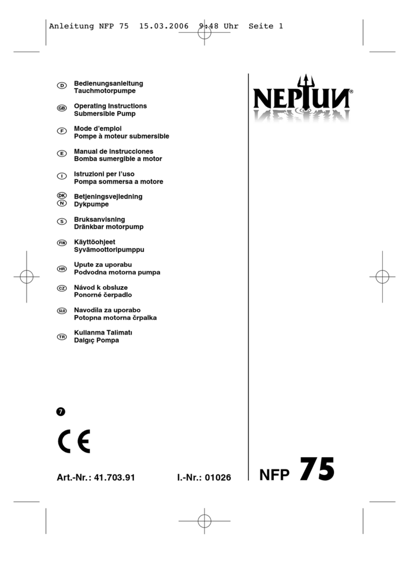 Neptun NFP 75 User manual