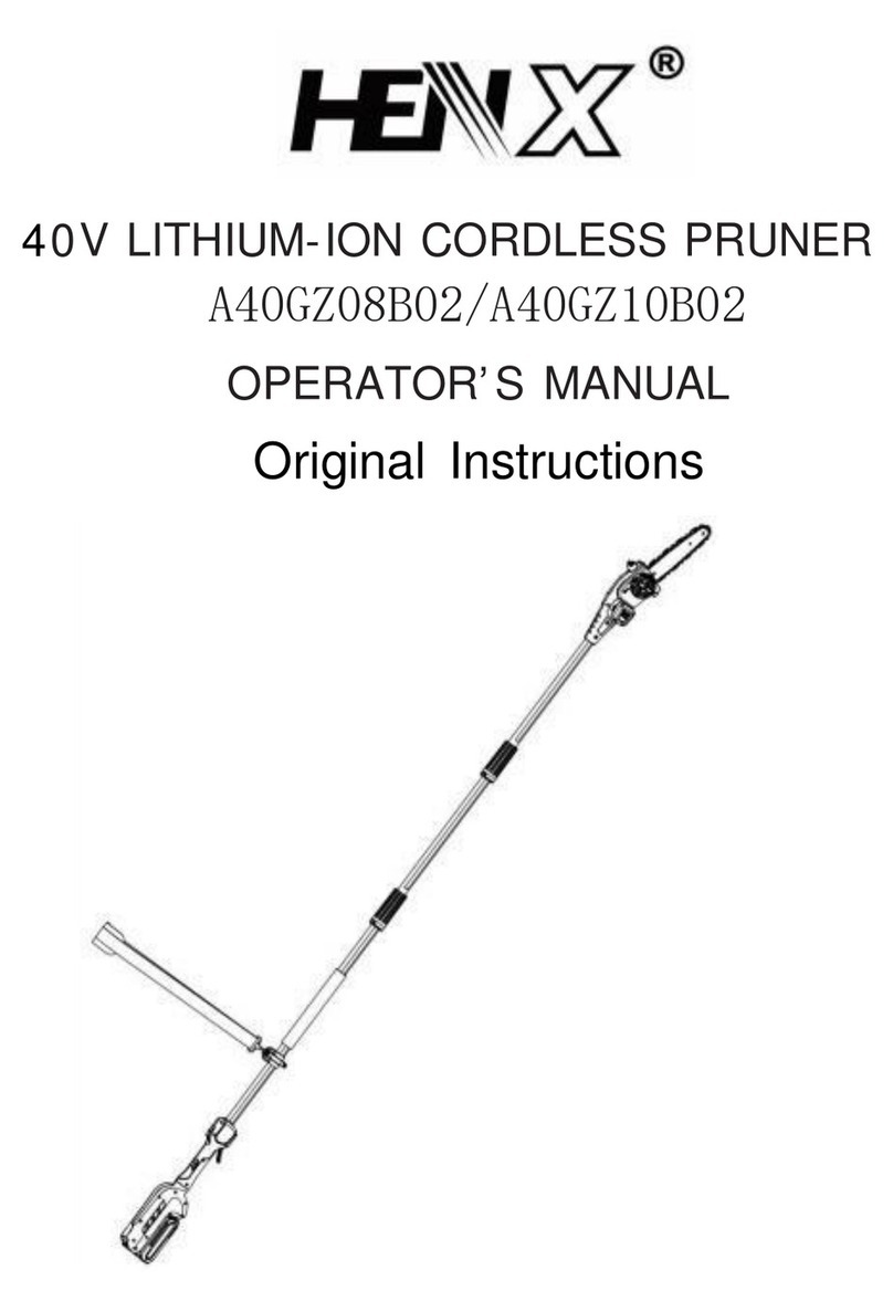 HENX A40GZ08B02 Operator's manual