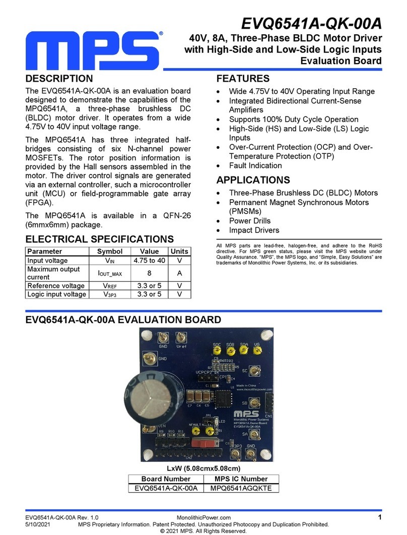 MPS EVQ6541A-QK-00A User manual