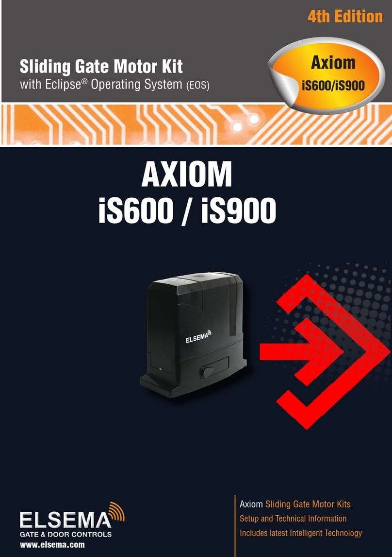 Elsema AXIOM iS600 Series User manual