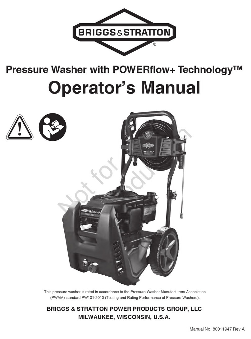 Briggs & Stratton 020603-03 User manual