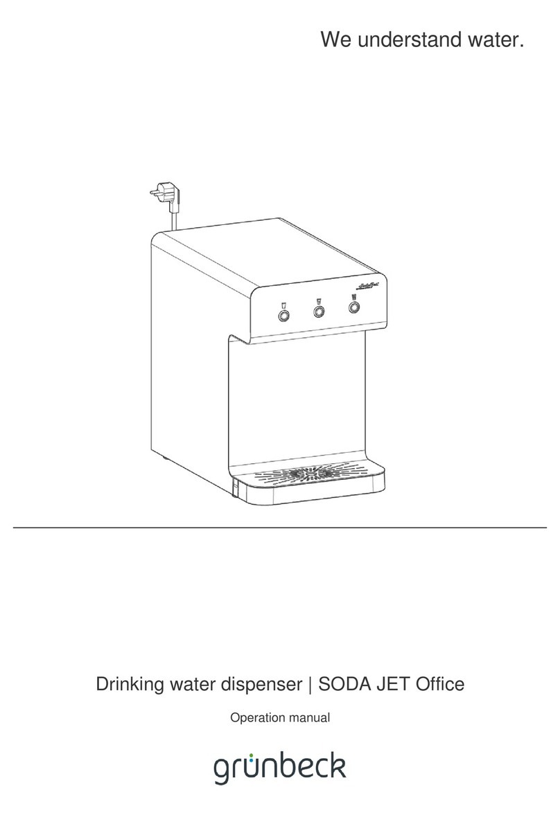 Grunbeck SODA JET Office Operation manual