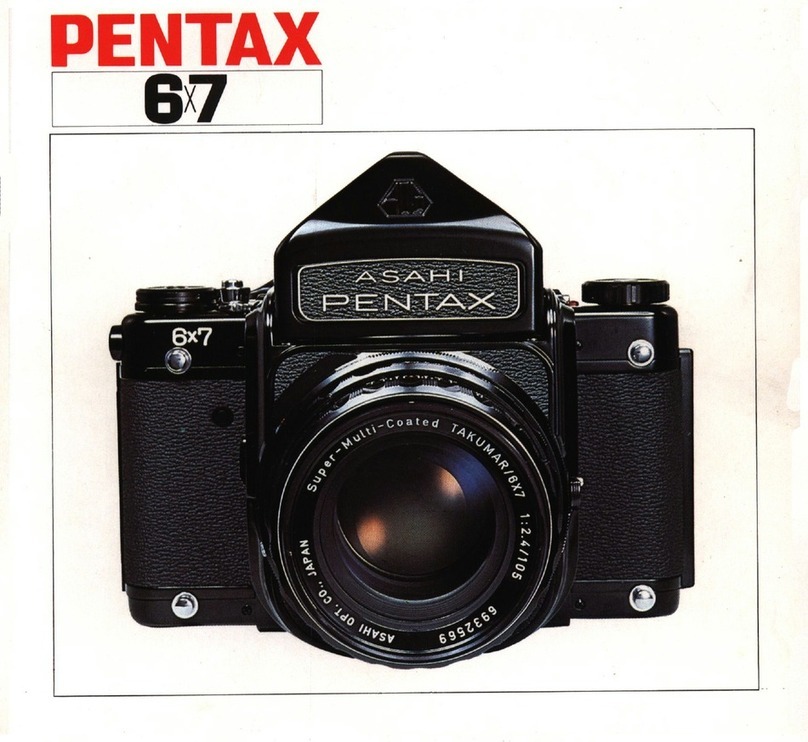 Asahi Optical Pentax 6x7 user manual