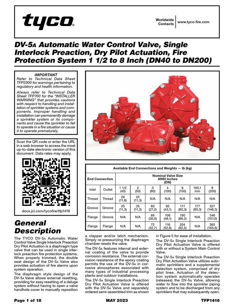 Tyco DV-5A User manual