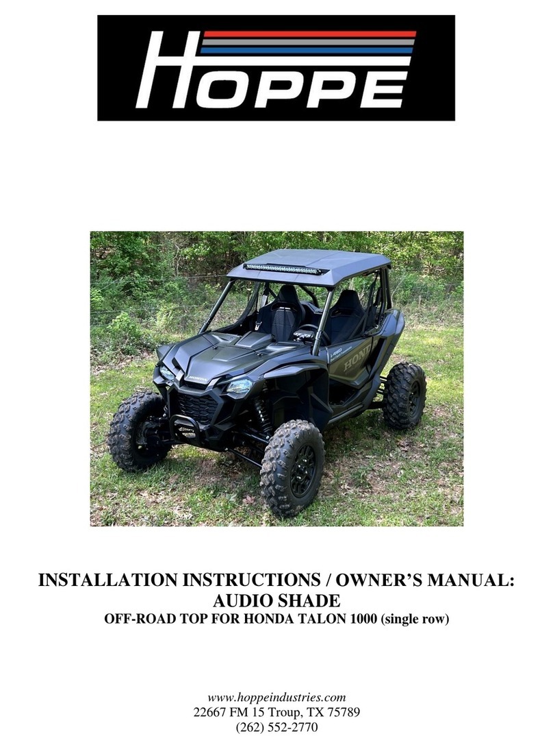 Hoppe AUDIO SHADE owner's manual