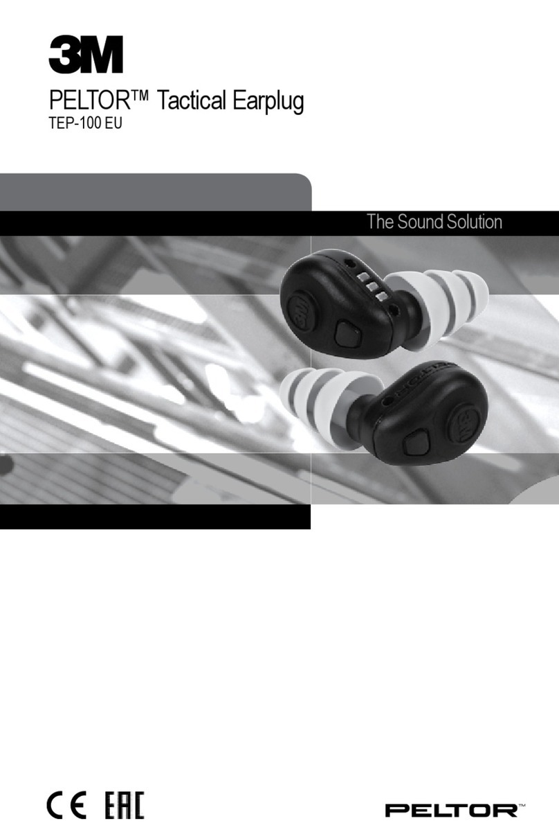 3M PELTOR TEP-100 EU User manual
