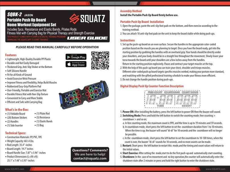 Pyle SQUATZ JASON user guide