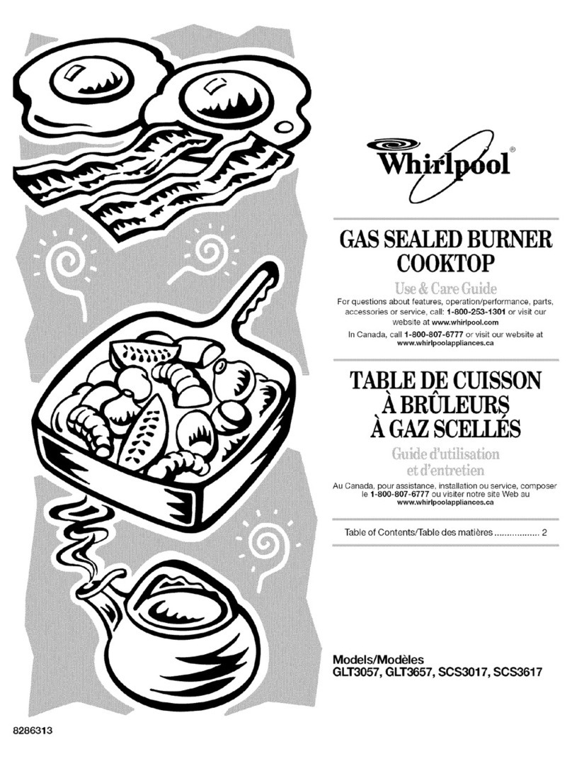 Whirlpool GLT3057 Use & care guide