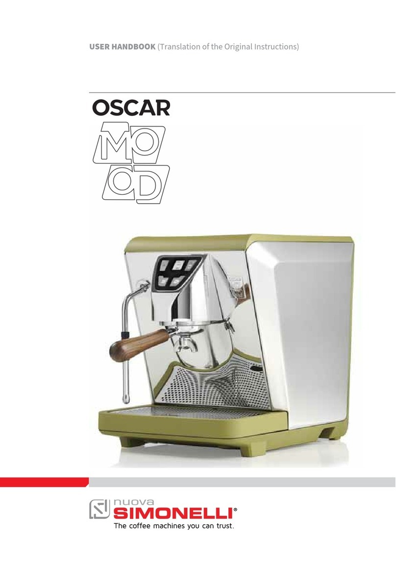 Nuova Simonelli Oscar II Mood Instruction Manual