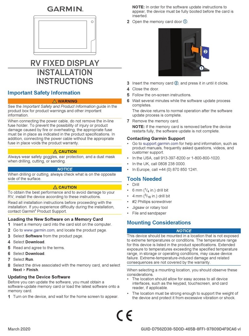 Garmin RV User manual