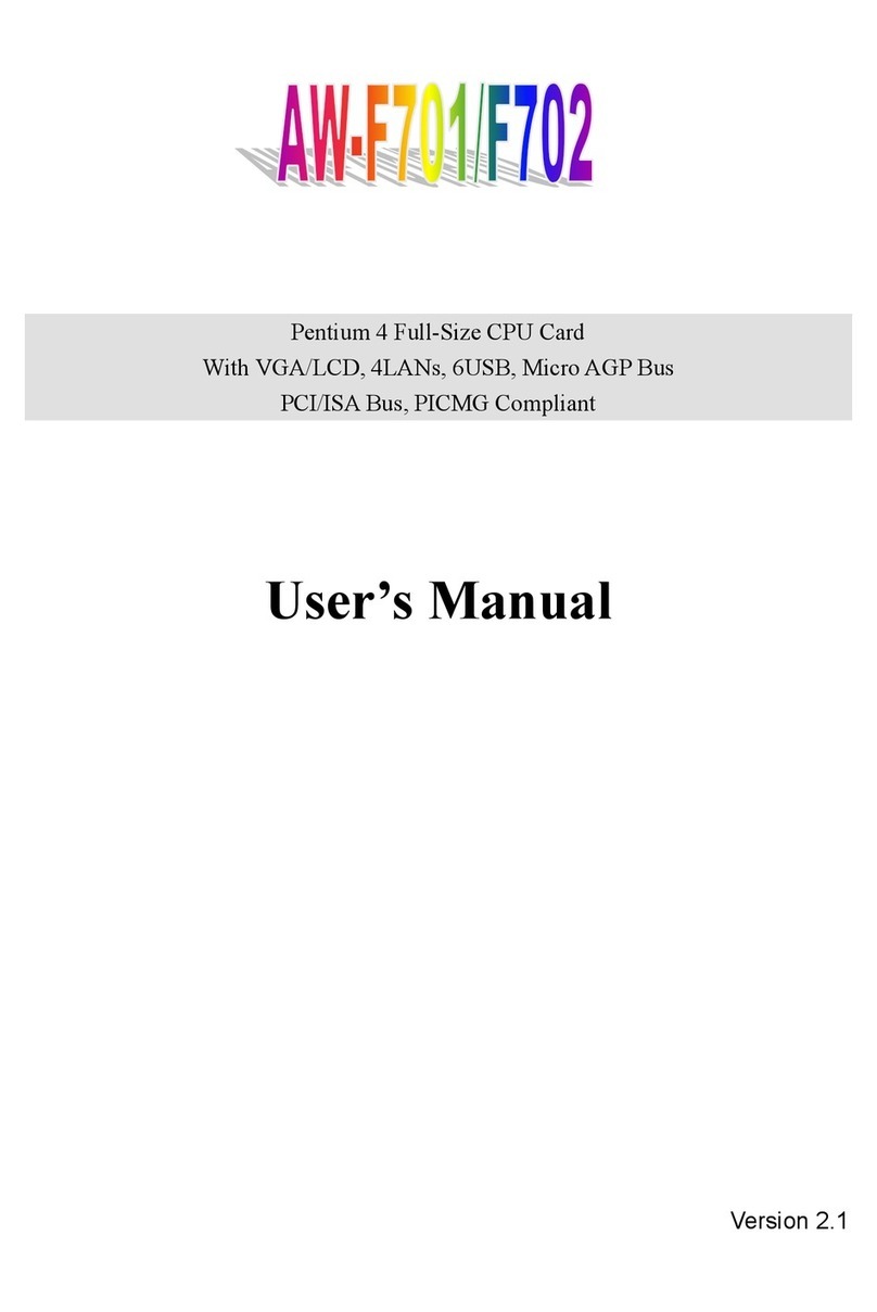 Aewin AW-F701 Series user manual