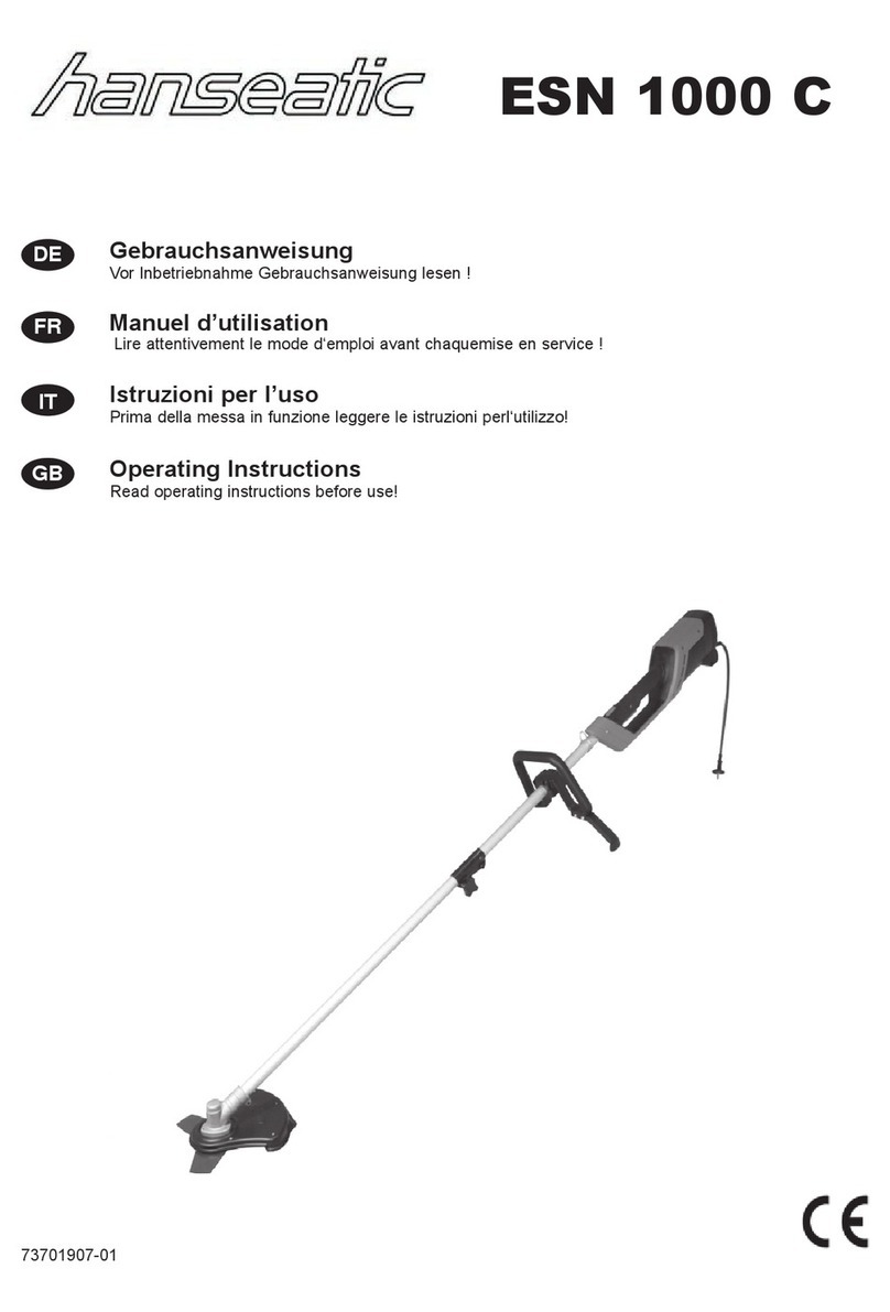 Hanseatic ESN 1000 C operating instructions