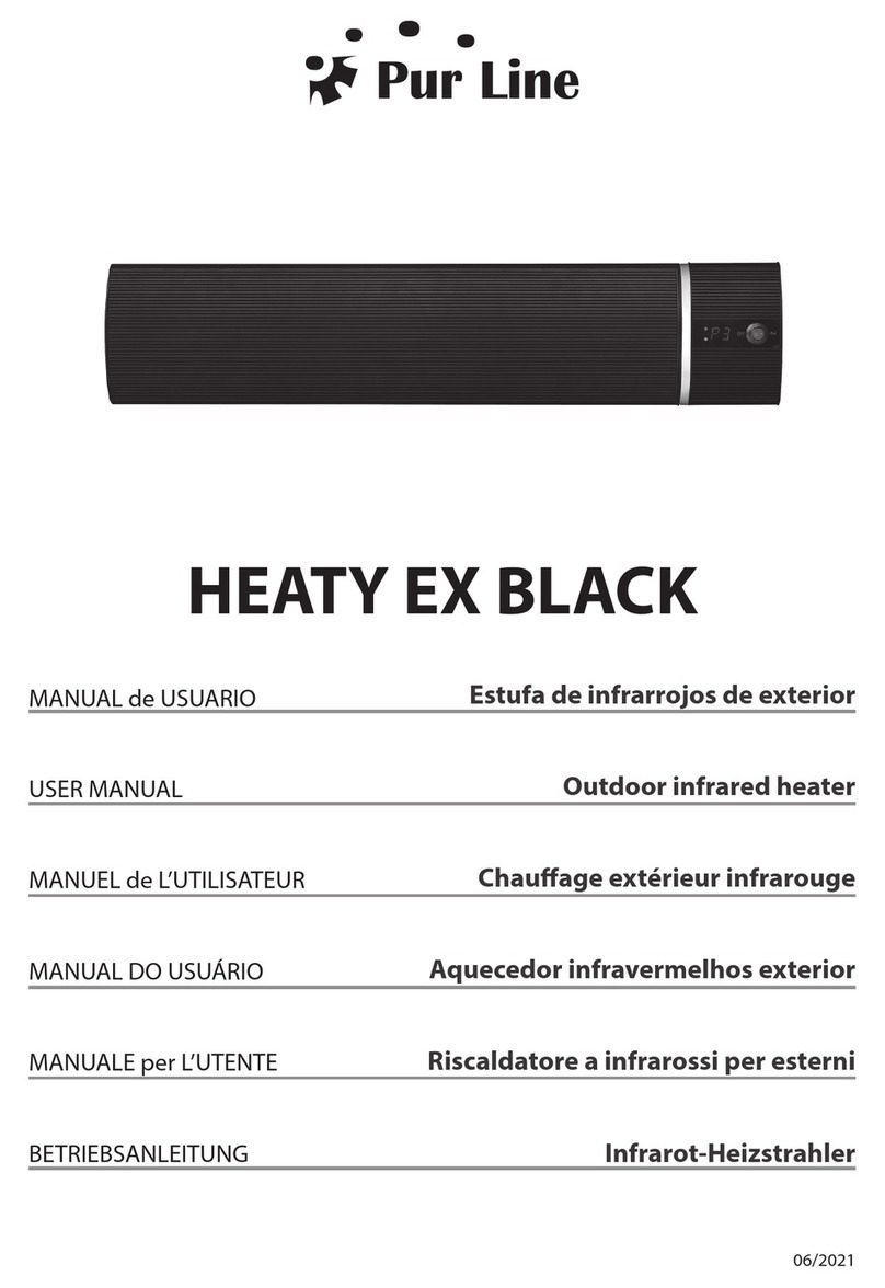 Pur Line HEATY EX BLACK User manual Pur Line HEATY EX BLACK User manual