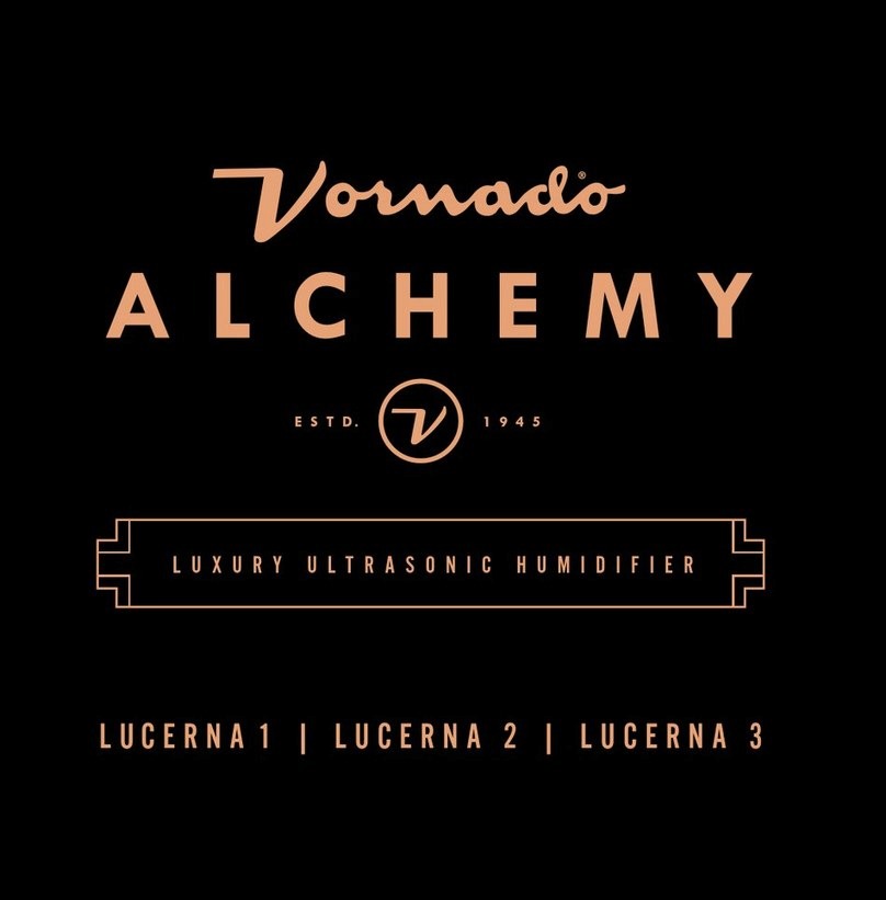 Vornado ALCHEMY LUCERNA 1 manual