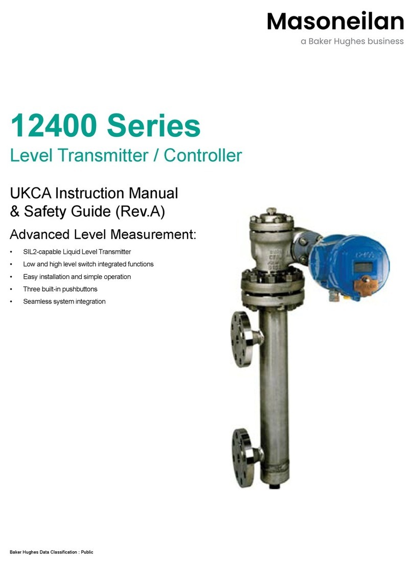 Baker Hughes Masoneilan 12400 Series instruction manual Baker Hughes Masoneilan 12400 Series instruction manual